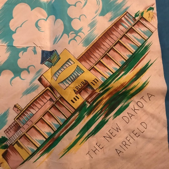 VINTAGE ARUBA SCARF - Picture 6 of 6